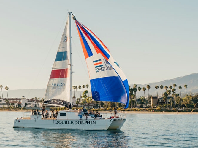 double dolphin catamaran santa barbara